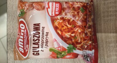 Gulaszowa z wieprzowiną i papryką