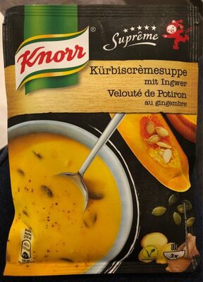 Velouté de Potiron au gingembre