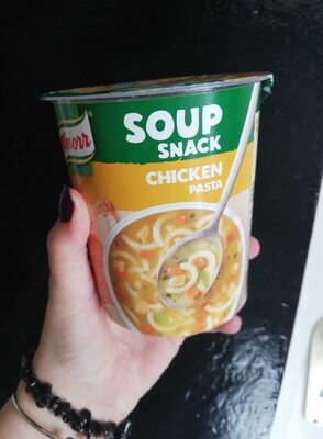 Soup snack chicken pasta