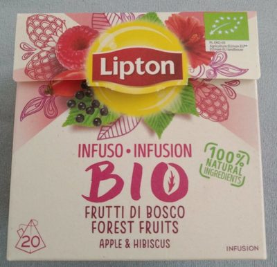 Infusion Fruits des bois hibiscus front packaging