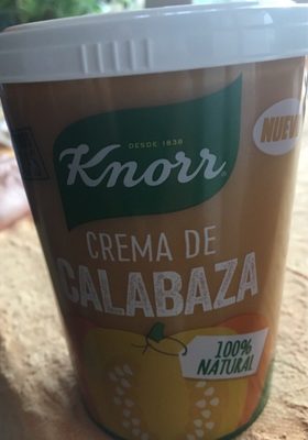 Crema de calabaza 100% natural envase 460 g