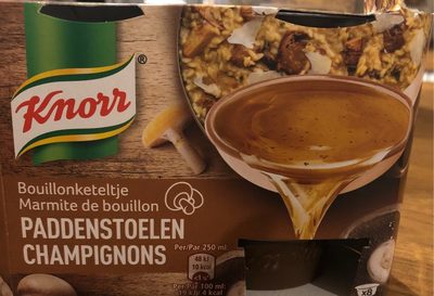 Marmite de bouillon champignons