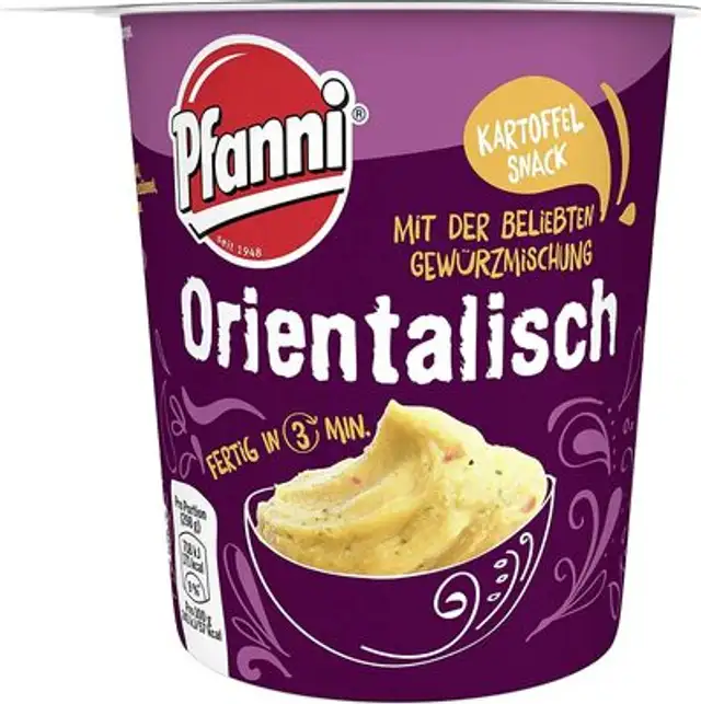 Kartoffel Snack Orientalisch front packaging
