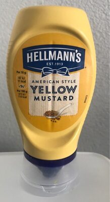 American style yellow mustard