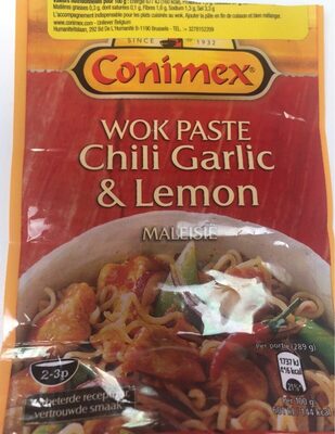 Wol paste chili garlic & lemon