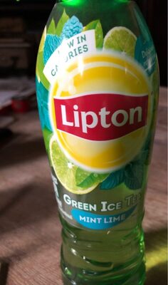 Lipton green ice tea mint lime front packaging