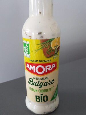 Sauce salade bulgare citron ciboulette bio
