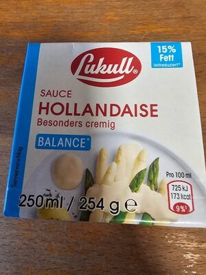 Sauce Hollandaise Balance