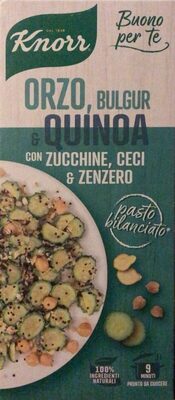Orzo, bulgur & quinoa