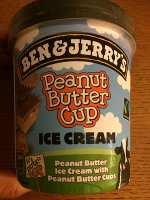 Peanut butter cup ice cream