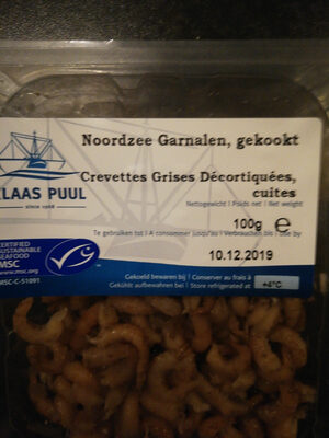 Noordzee Garnalen, gekookt