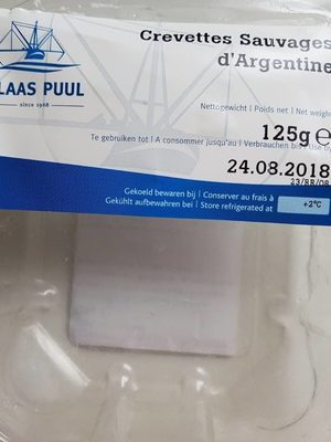 Crevettes sauvages d Argentine