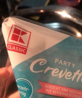 Party crevetten front packaging