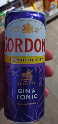 London dry gin & tonic