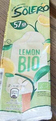 Bio Solero Zitrone front packaging