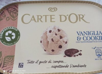 Gelato vaniglia & cookie