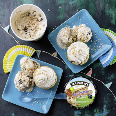 BEN & JERRY'S Glace en Pot Vegan Coconutterly Caramel'd 465ml