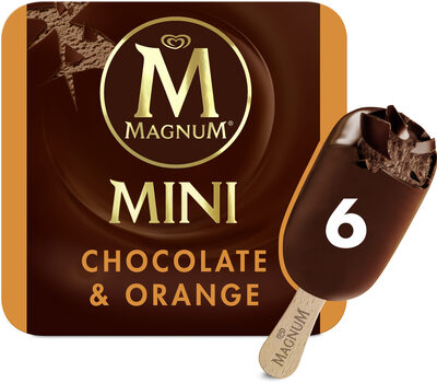Magnum Mini Batonnets Glace Chocolat & Orange x6