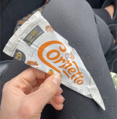 Cornetto stellato al cannolo