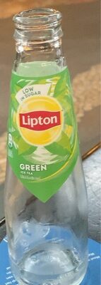 Green ice tea front packaging