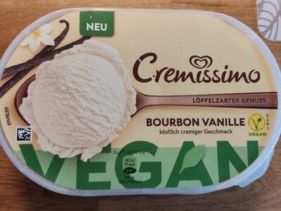 Cremissimo Bourbon Vanilleeis front packaging