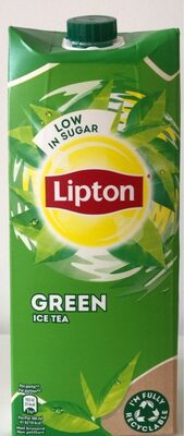 green ice tea front packaging