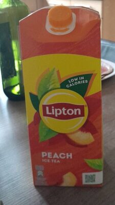 Ice tea peach front packaging