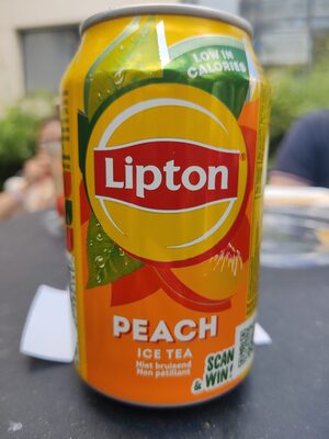 Peach ice tea