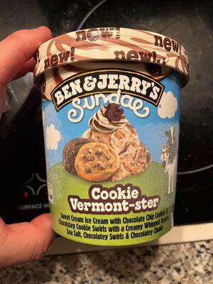 Cookie Vermont-ster Sundae