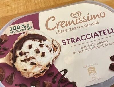 Stracciatella Eiscreme