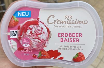 Erbeer Baiser