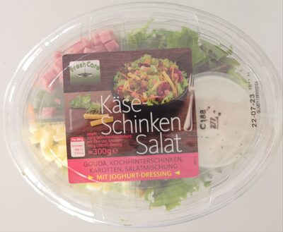 Käse-Schinken Salat