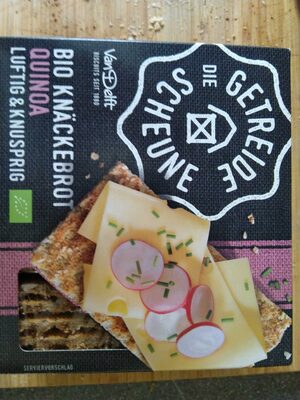 Bio Knäckebrot Roggenmisch Quinoa Luftig & Knusprig