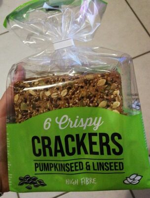 Crackers pumpkinseed & linseed