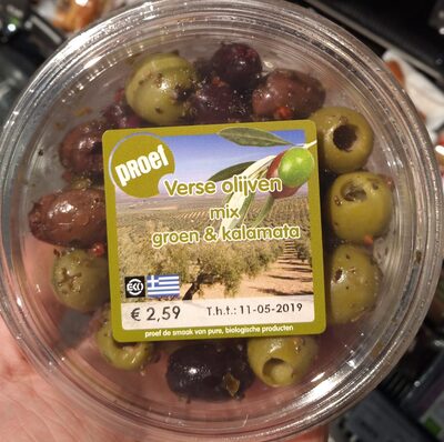 Mix groen & kalamata