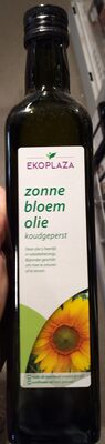 Zonnebloem olie koudgeperst front packaging