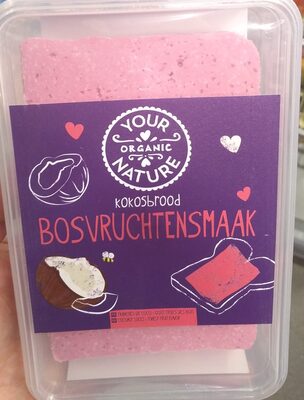 Kokosbrood Bosvruchtensmaak