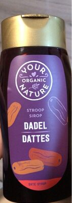 Sirop de dattes front packaging