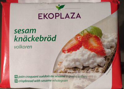 Sesan knäckebröd front packaging