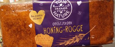 Ontbijtkoek honing-rogge