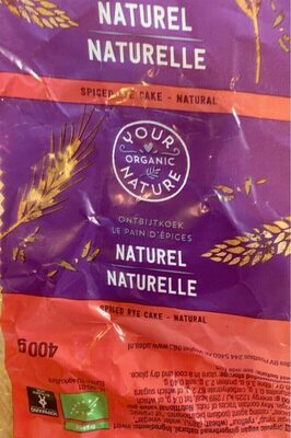 Pain d’epice front packaging