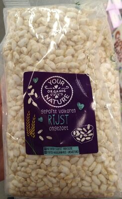 Gepofte volkoren rijst