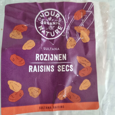 Rozijnen front packaging
