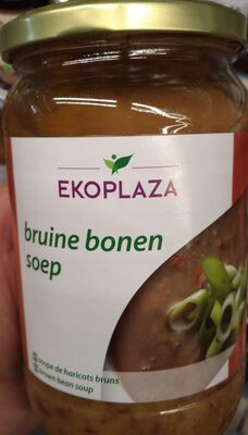 Bruine bonensoep front packaging