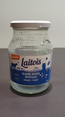 Yaourt myrtille front packaging