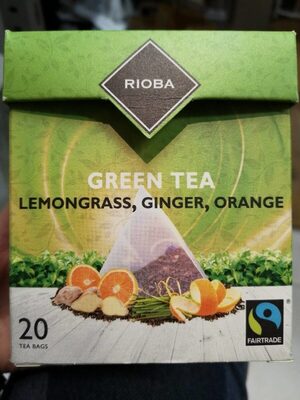 Green Tea Lemongrass, ginger, orange