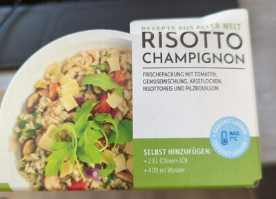 Risotto Champignon front packaging