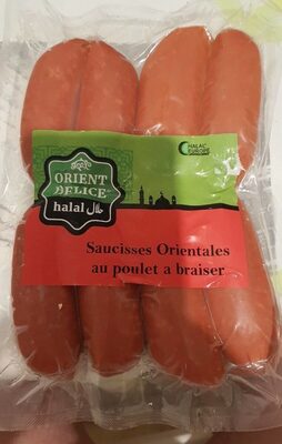 Saucisses orientales au poulet à braiser