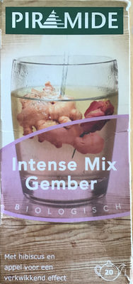 Intense mix gember front packaging