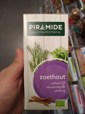 Infusion réglisse front packaging